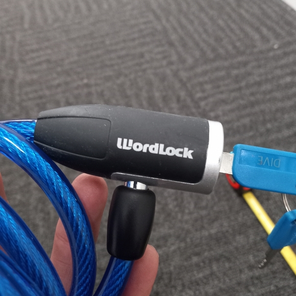 Wordlock bike lock NEW - Picture 2 of 4